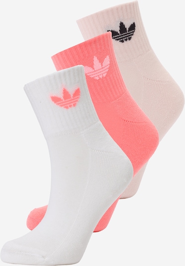 ADIDAS ORIGINALS Sukat värissä pastellinpinkki / melooni / musta / helmenvalkoinen, Tuotenäkymä