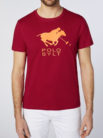 Polo Sylt Shirt in Red