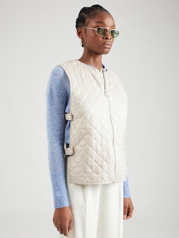 Gilet 'SONDALO' di Max Mara Leisure in beige: frontale