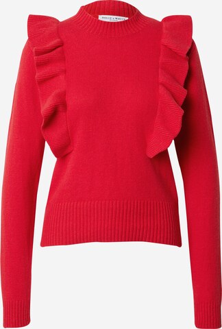 Lindex Sweter 'Diana' w kolorze czerwony: przód