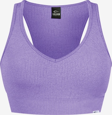 Soutien-gorge de sport 'Amaze Pro' Smilodox en violet : devant