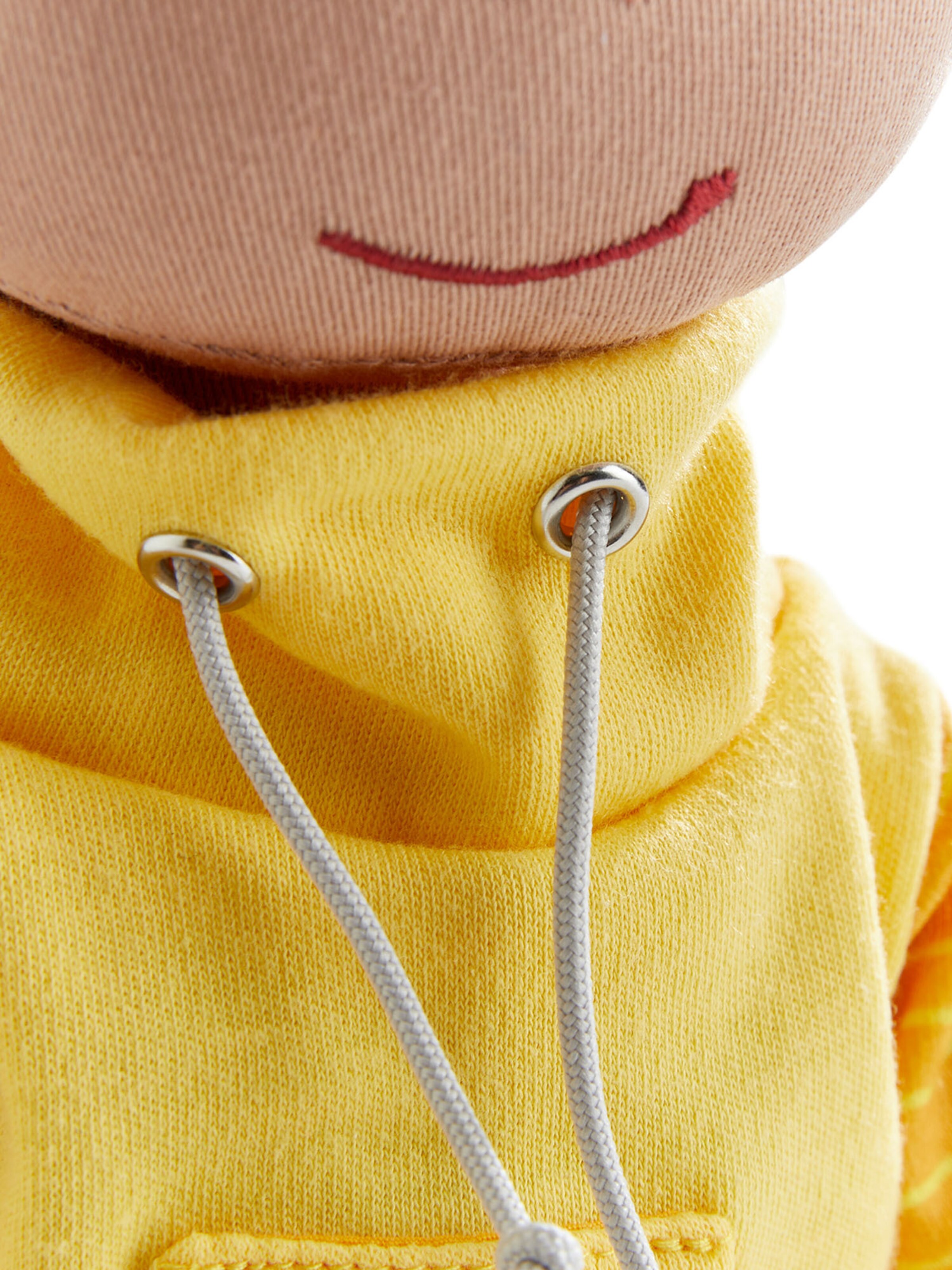 Animaux en peluche 'Bruno' HABA en jaune