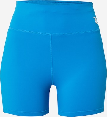 Juicy Couture Sport Skinny Spodnie sportowe 'LIZA' w kolorze niebieski: przód