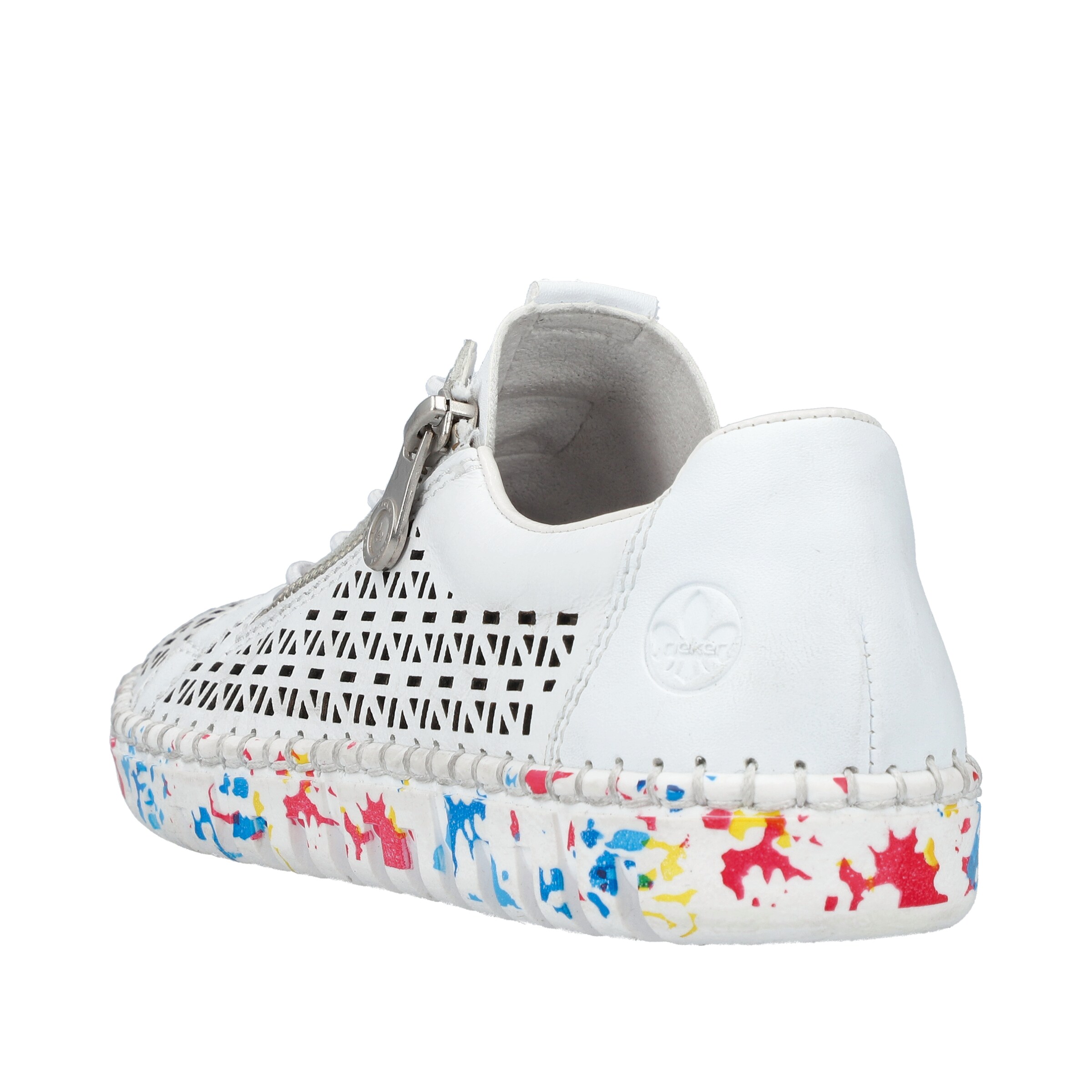 Rieker Platform trainers in White