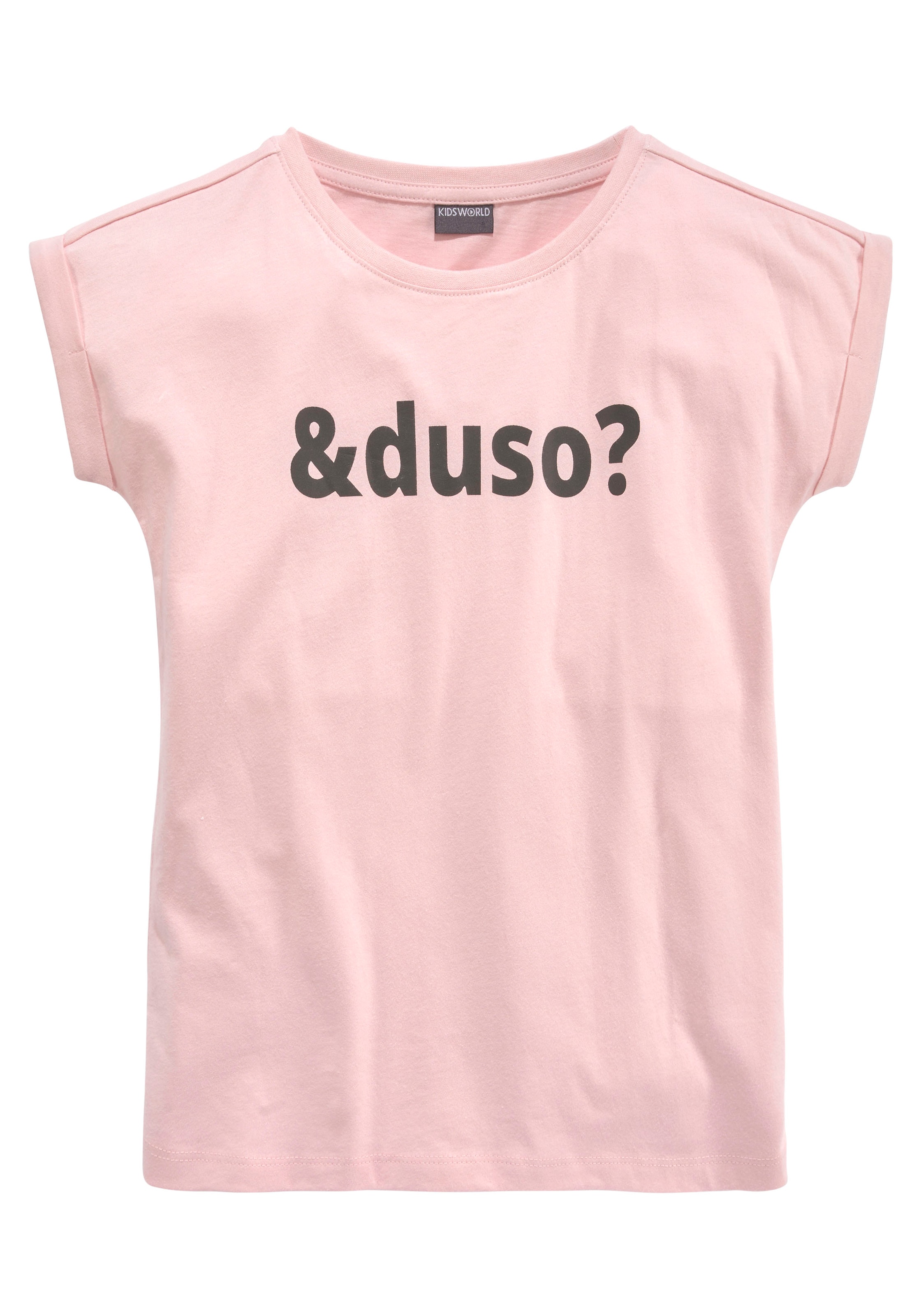 Kidsworld Shirt in Pink: Vorderseite