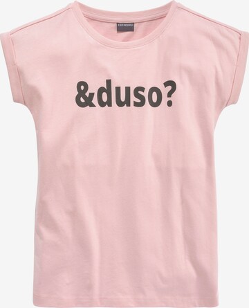 Kidsworld Shirt in Pink: front