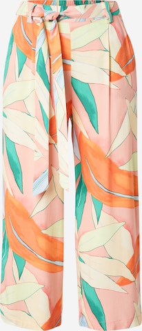 ONLY Брюки со складками 'ONLNOVA' в Ярко-розовый: спереди