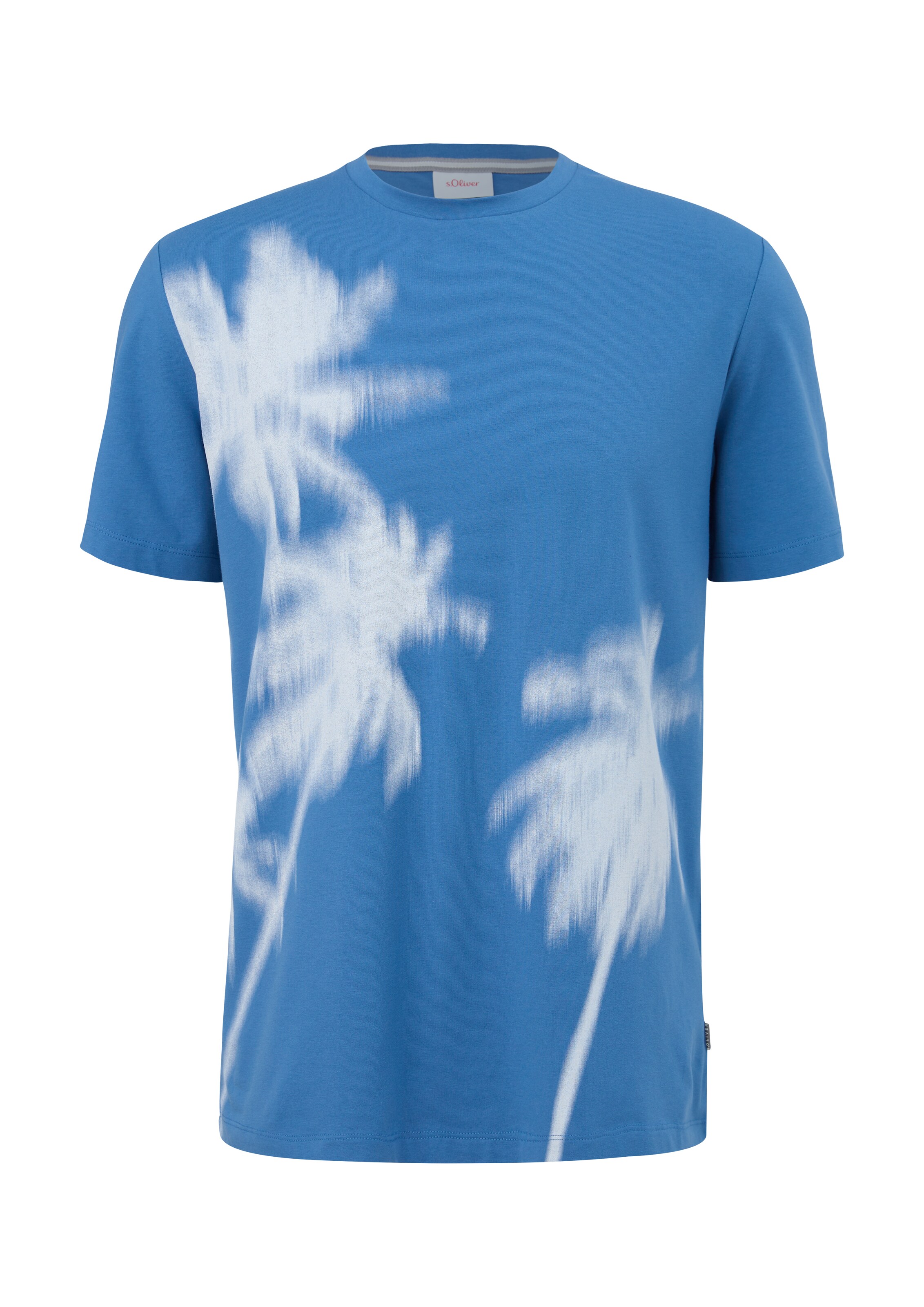 s.Oliver Shirt in Blauw: voorkant