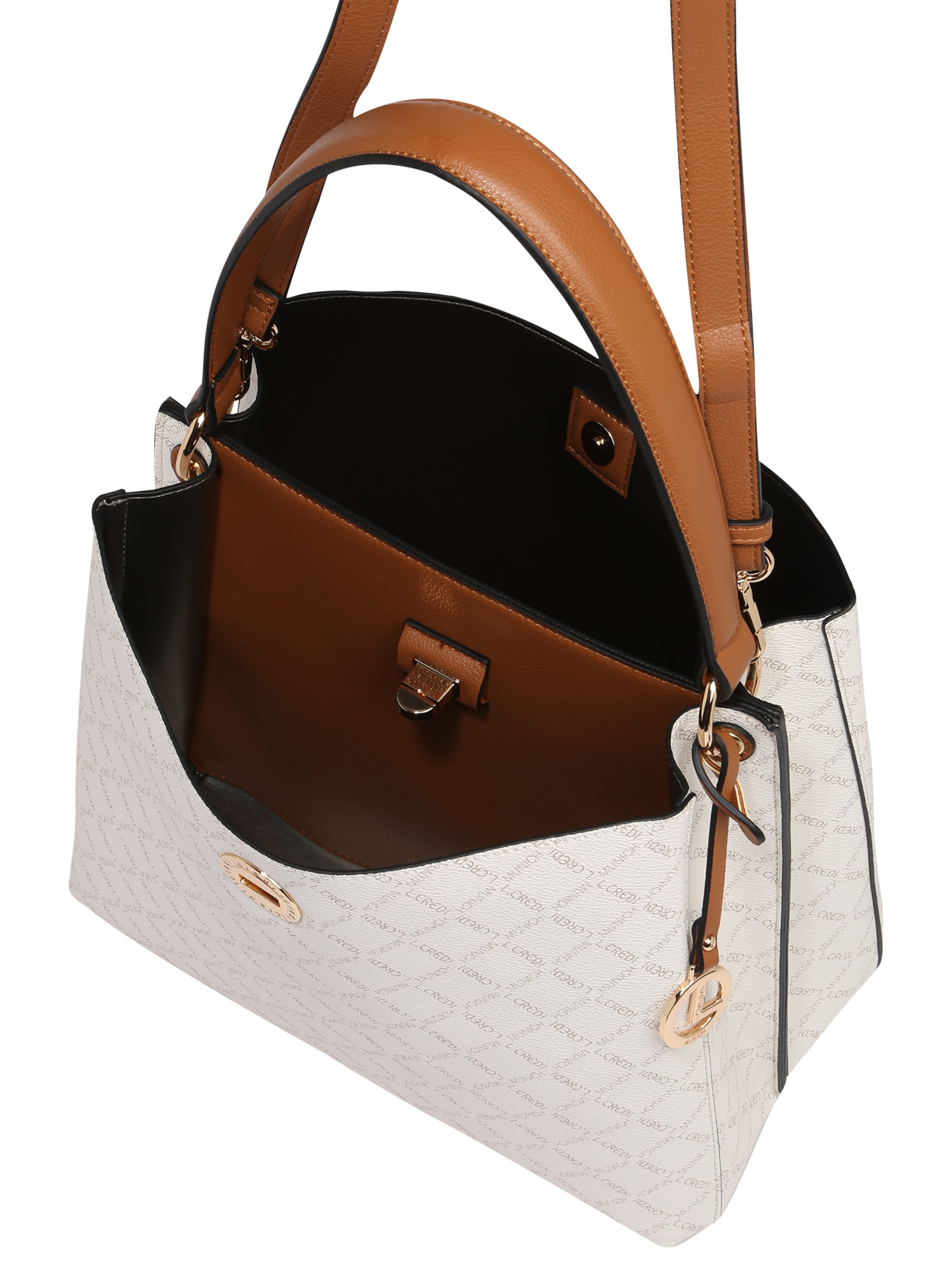 Sac à bandoulière 'Filiberta' L.CREDI en blanc