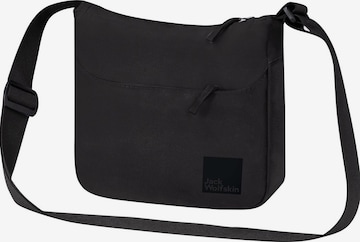 JACK WOLFSKIN Schultertasche in Schwarz: predná strana