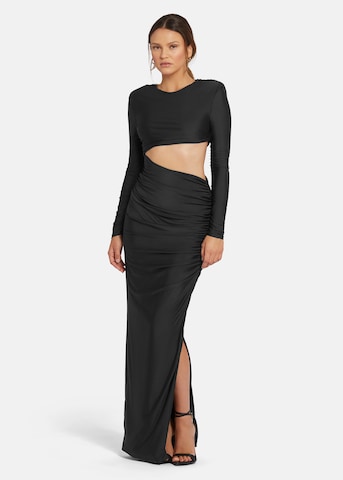 Nicowa Dress in Black: front