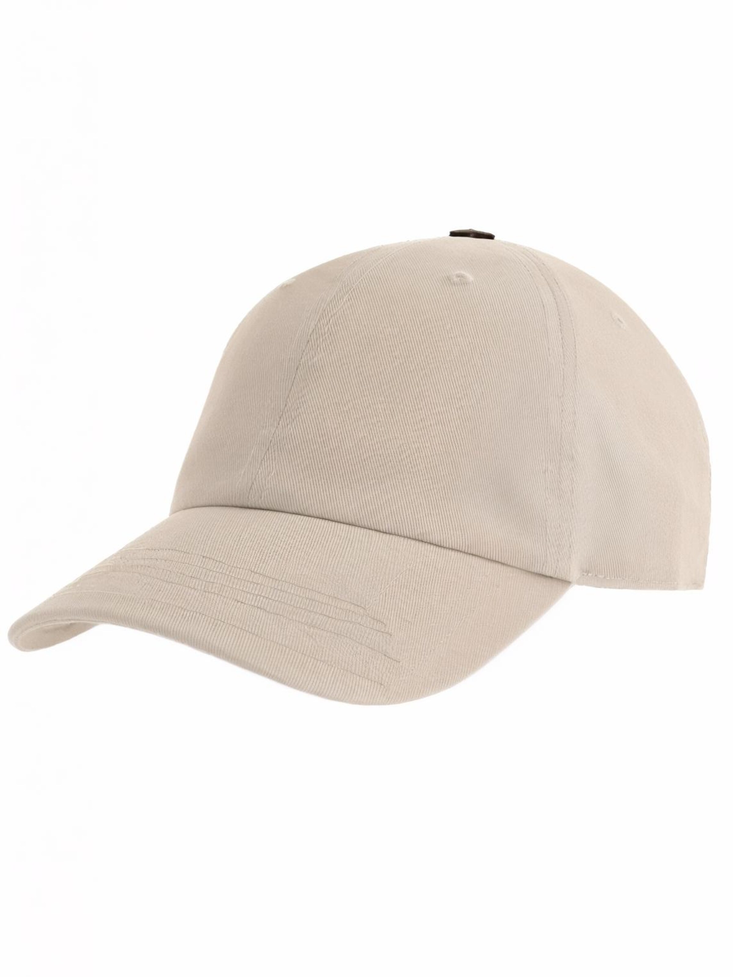 Lou-i Cap 'Baseball Cap aus Bio-Baumwolle' in Beige: front