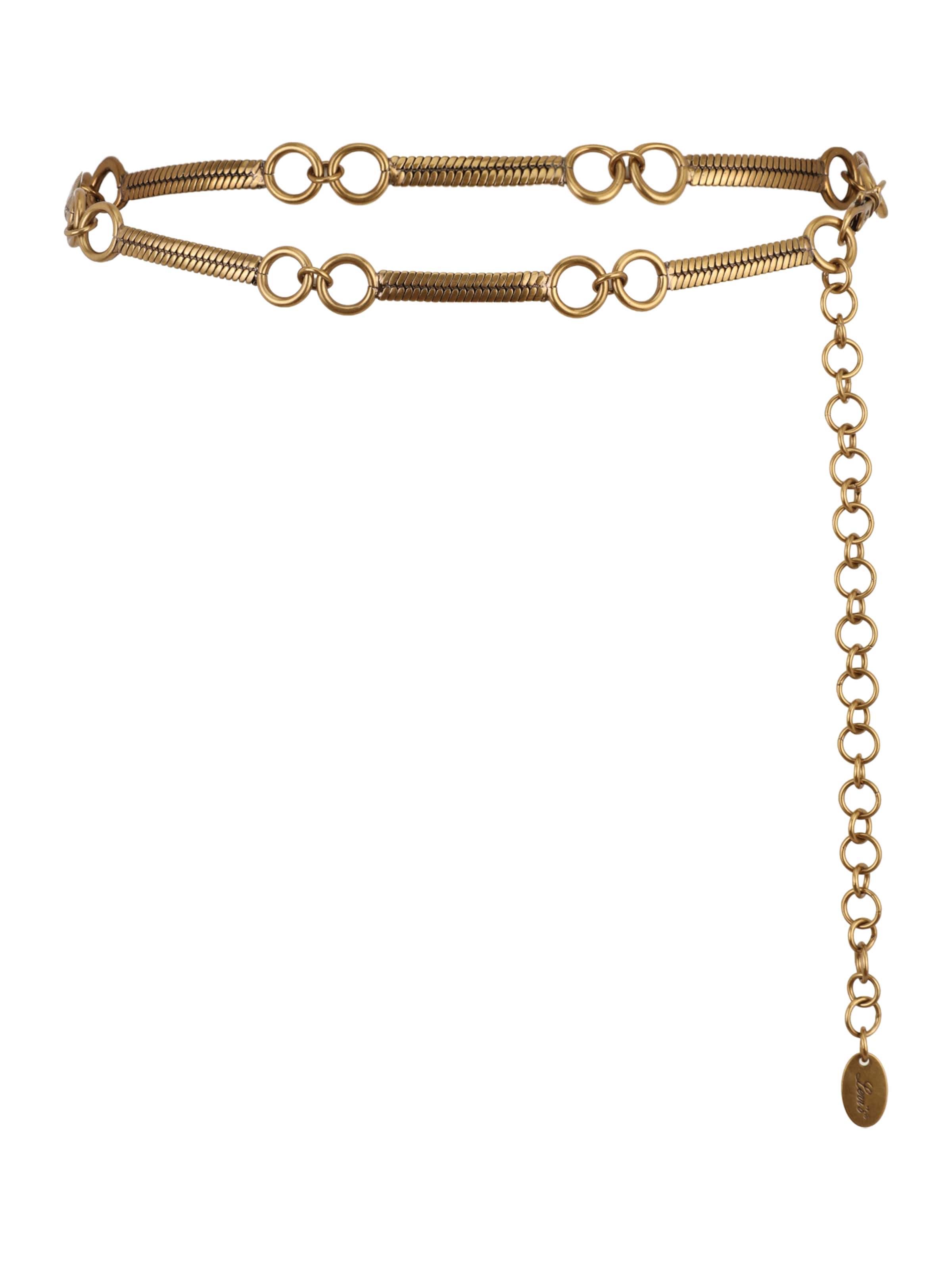Ceinture 'FRANCHESCA' LEVI'S ® en marron : devant
