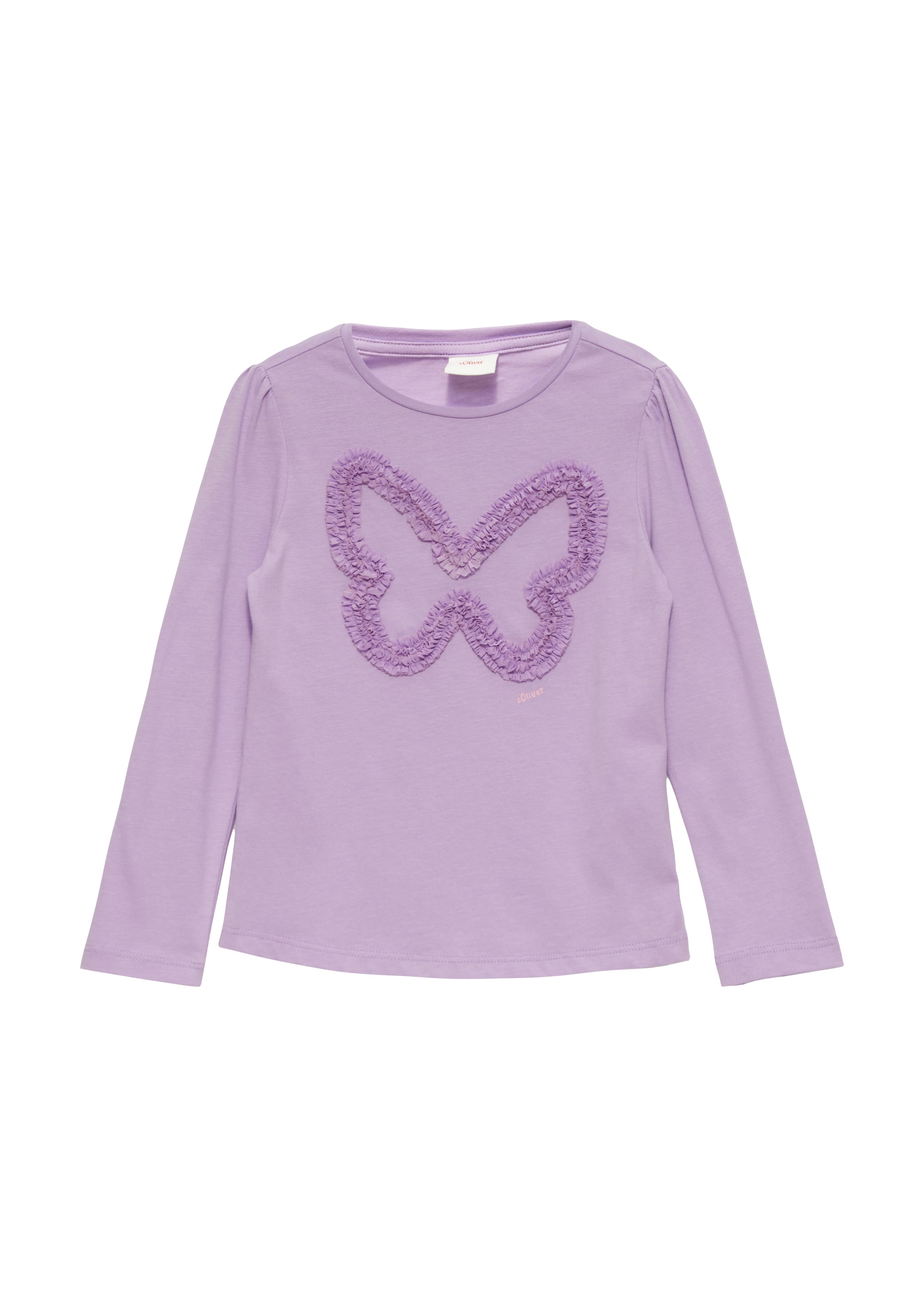 s.Oliver Shirt in Lila: voorkant