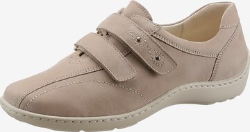 WALDLÄUFER Athletic Lace-Up Shoes in Beige: front