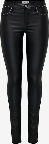 ONLY Skinny Pants 'BLUSH-ROCK' in Black: front