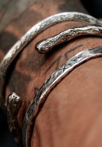 Haze&Glory Armband 'Bones' in Silber