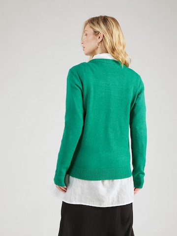 VILA Sweter 'RIL' w kolorze zielony