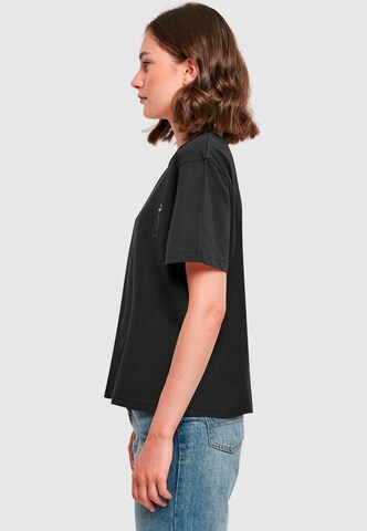 Merchcode Shirt 'Vase And Flowers' in Black