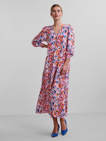 Robe-chemise 'Alira' Y.A.S en mélange de couleurs : devant