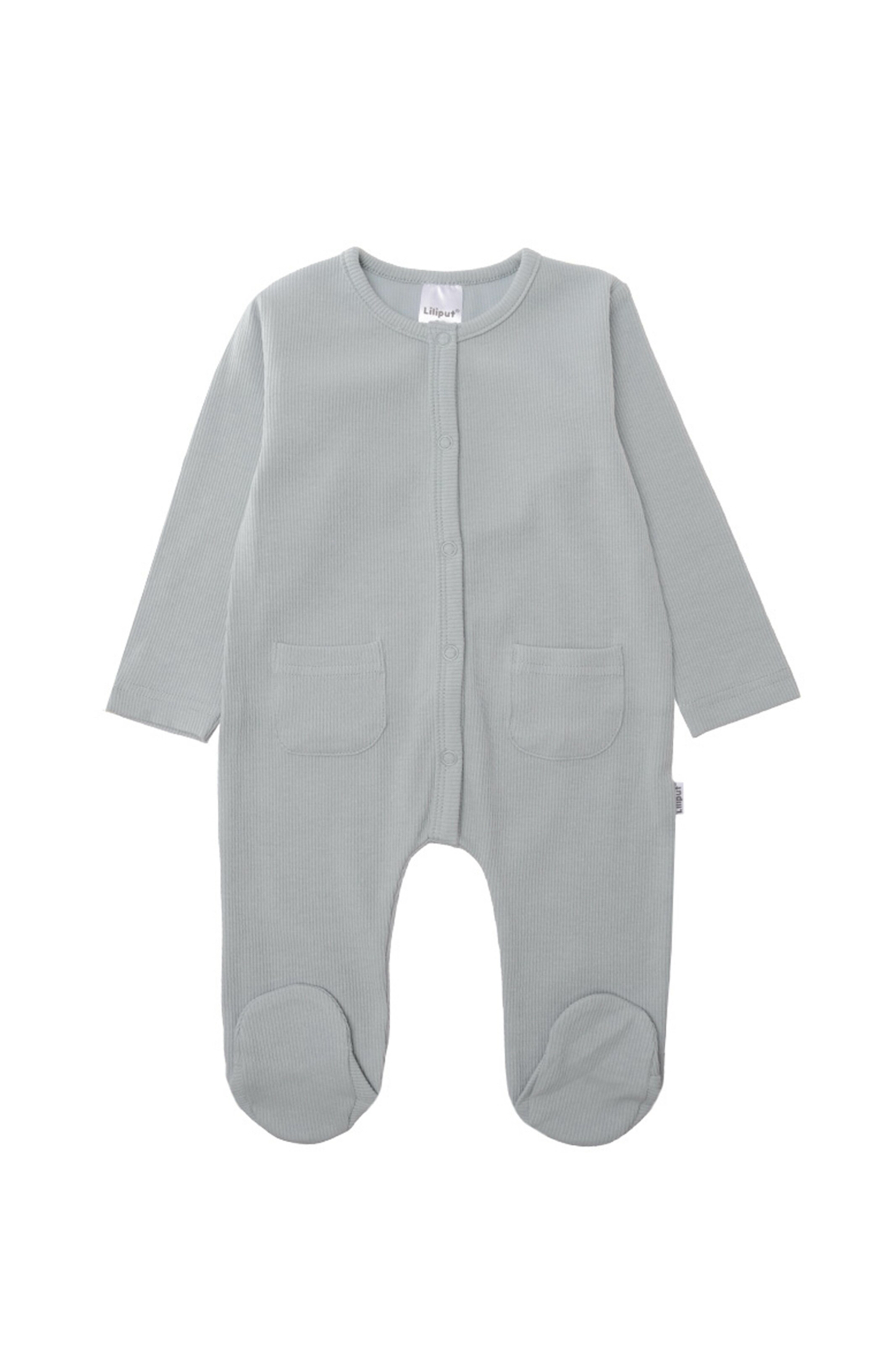 LILIPUT Romper/Bodysuit 'Little One' in Grey: front