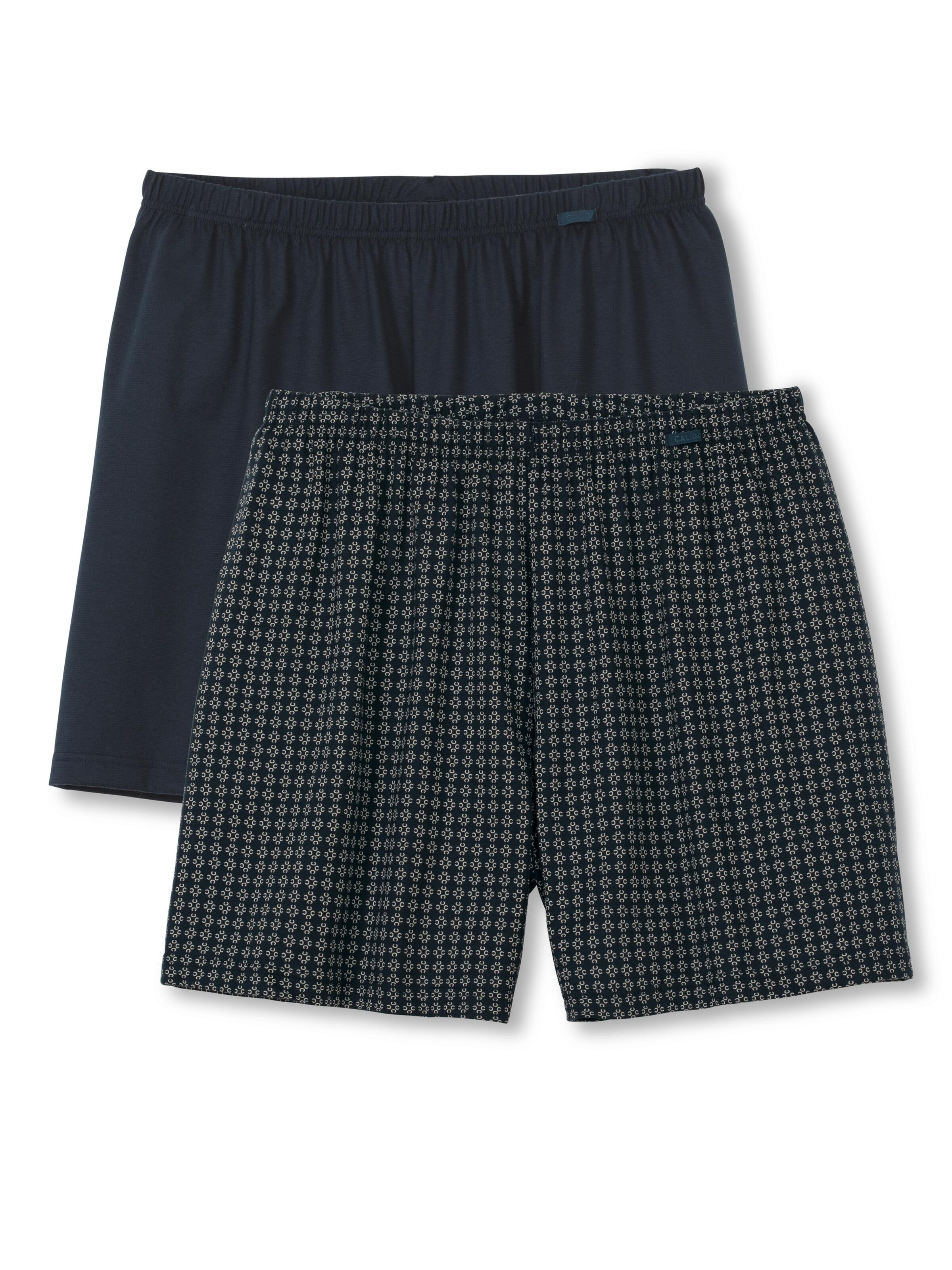 CALIDA Boxer shorts 'Prints Benefit' in Grey: front