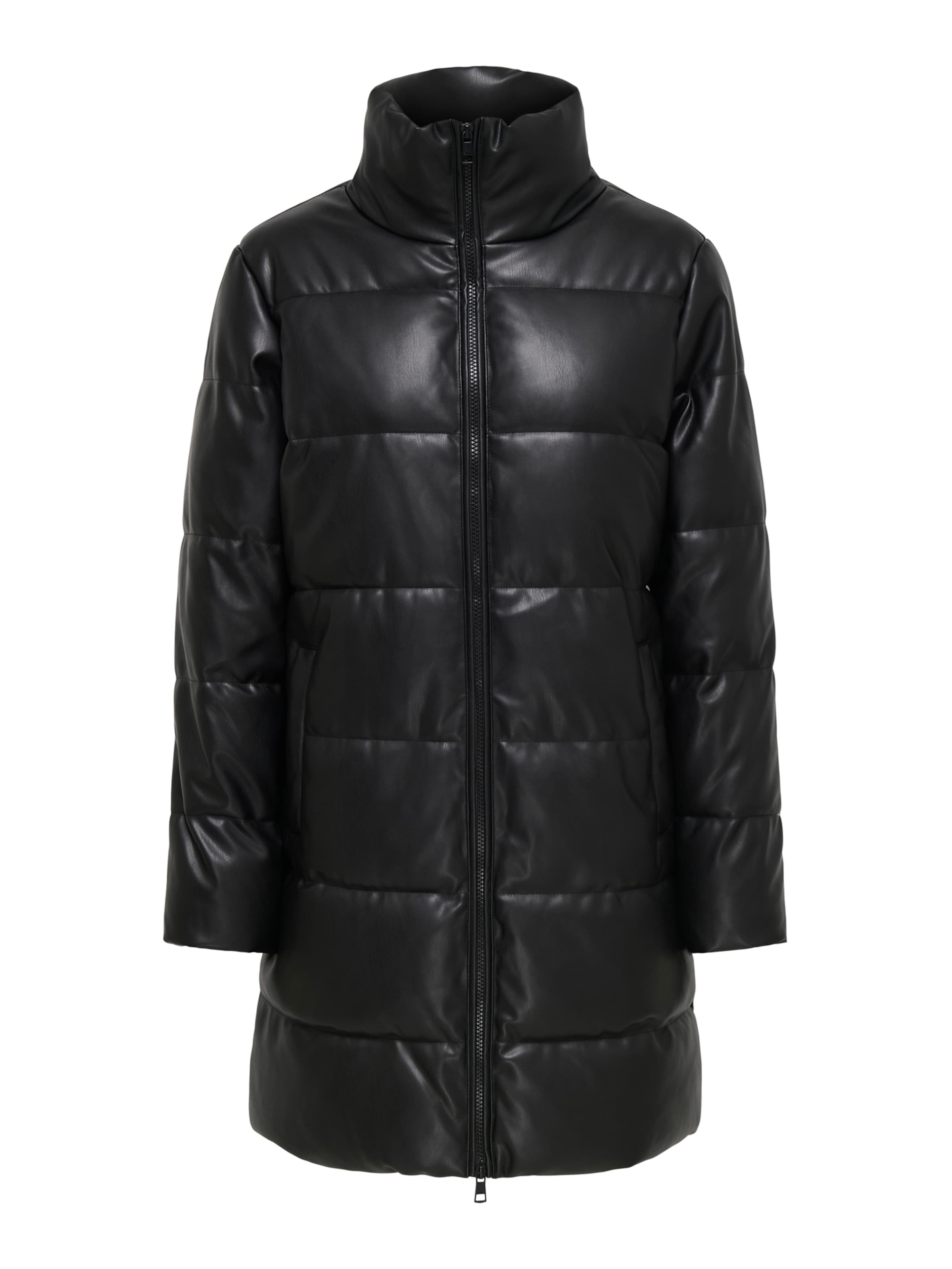 ONLY Talvemantel 'ONLIDA', värv must: eest vaates