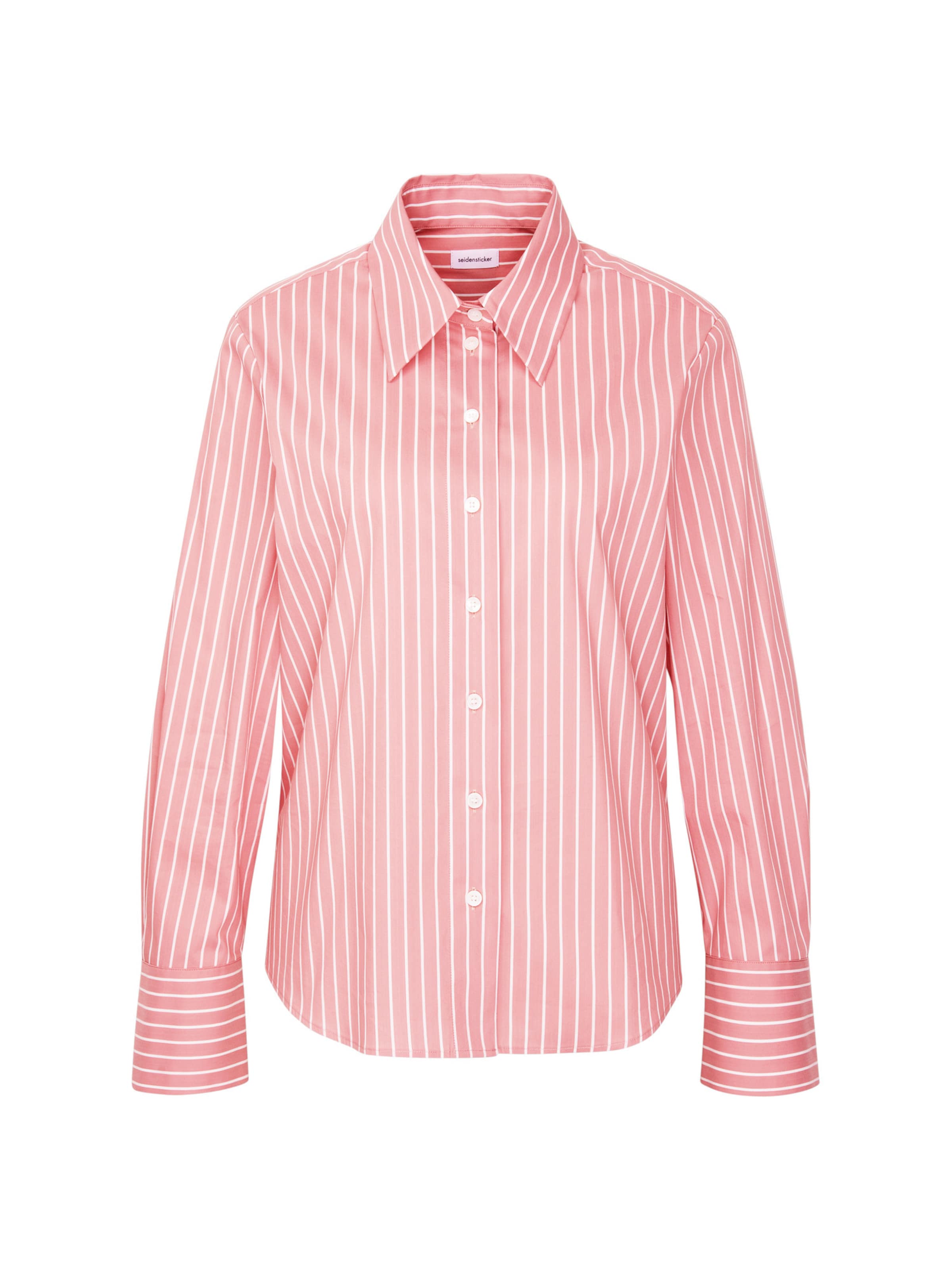 SEIDENSTICKER Blouse in Roze: voorkant