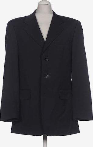 LUIGI BORRELLI NAPOLI Suit Jacket in S in Black: front