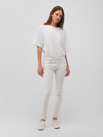 Mavi Skinny Jeans 'Adriana' in Weiß