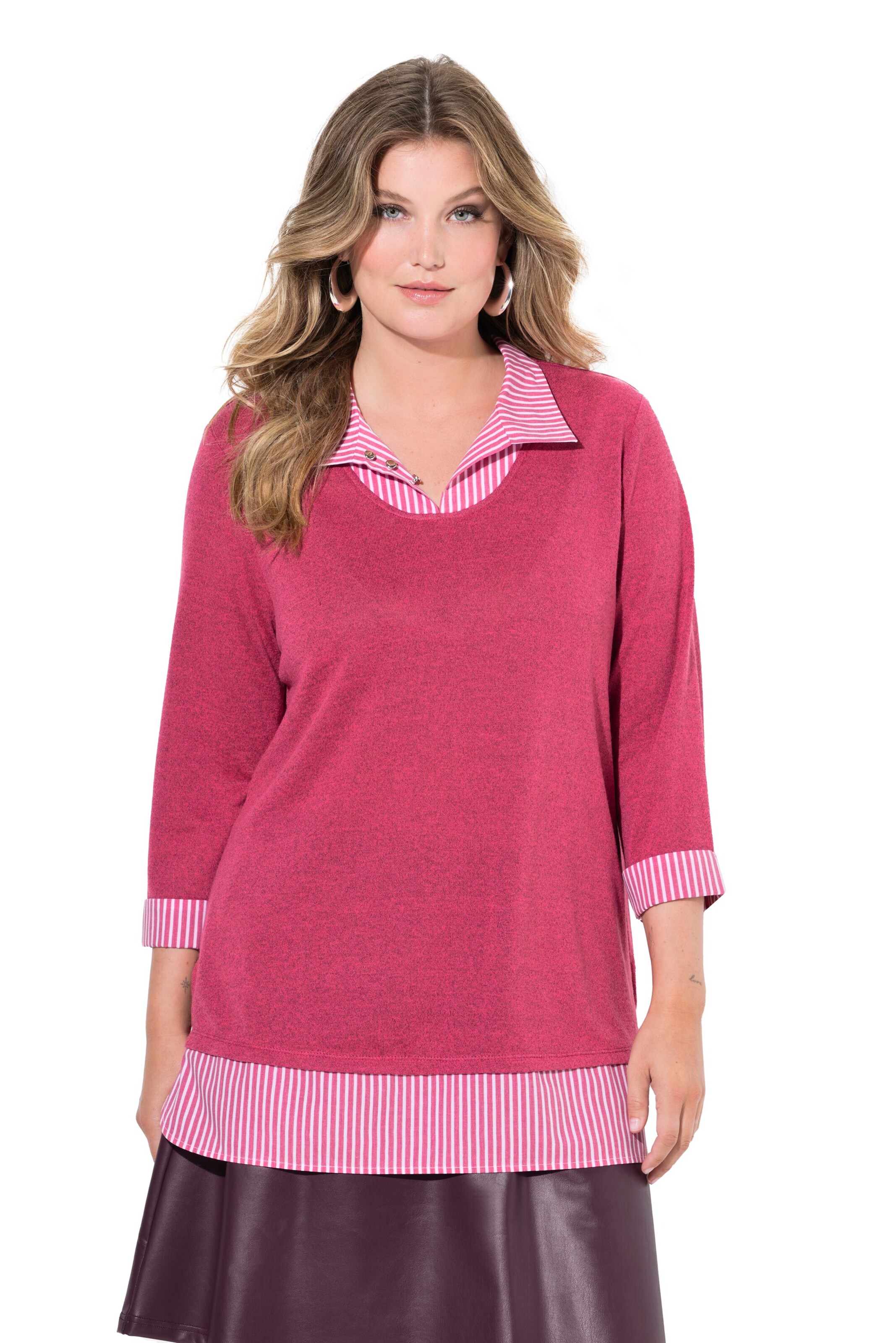 MIAMODA Pullover in Pink: Vorderseite