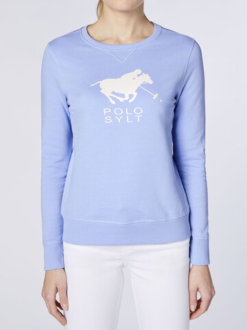 Polo Sylt Sweatshirt in Blue