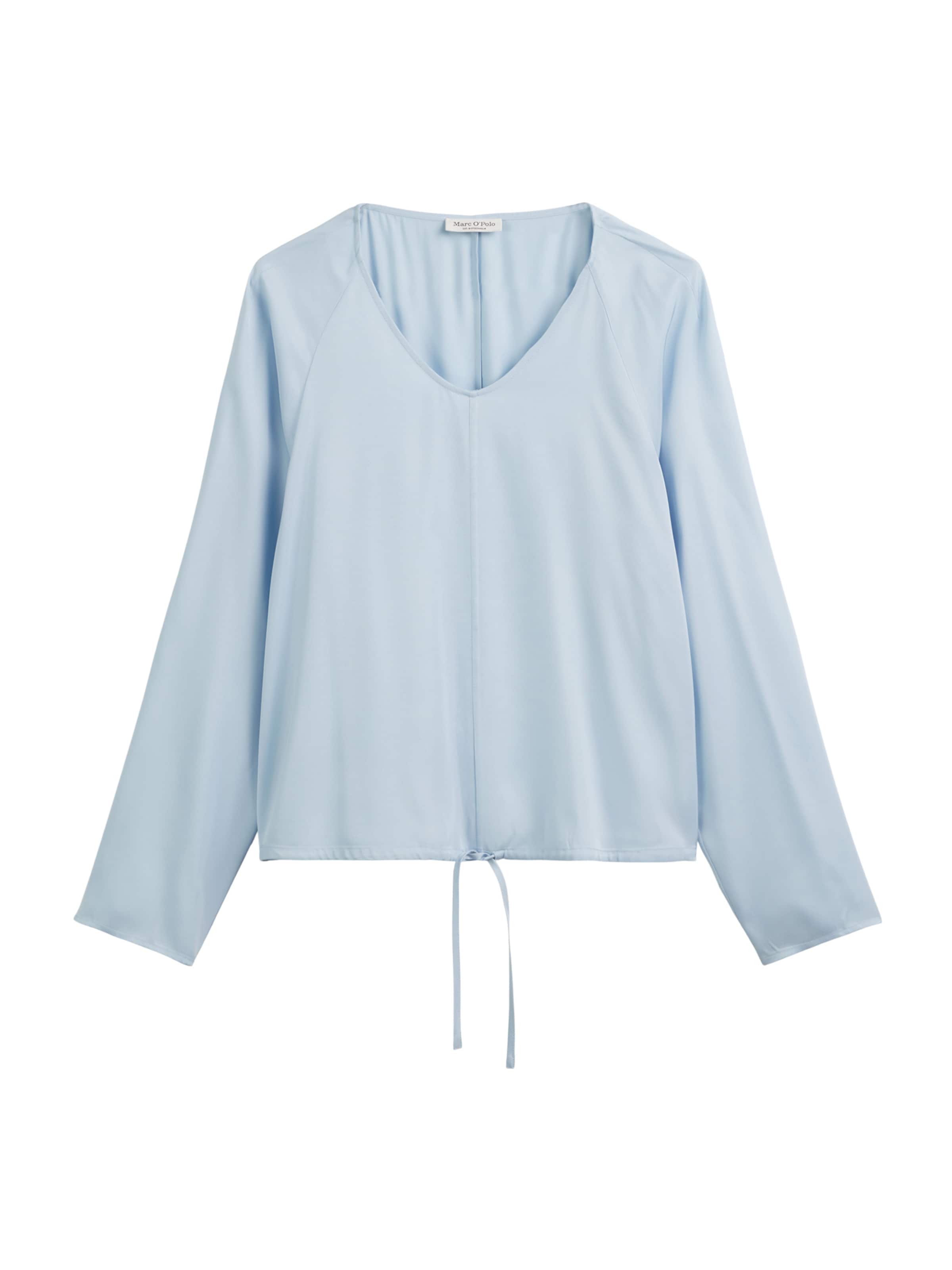 Marc O'Polo Blouse in Blauw: voorkant