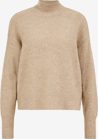 smėlio WE Fashion Megztinis: priekis