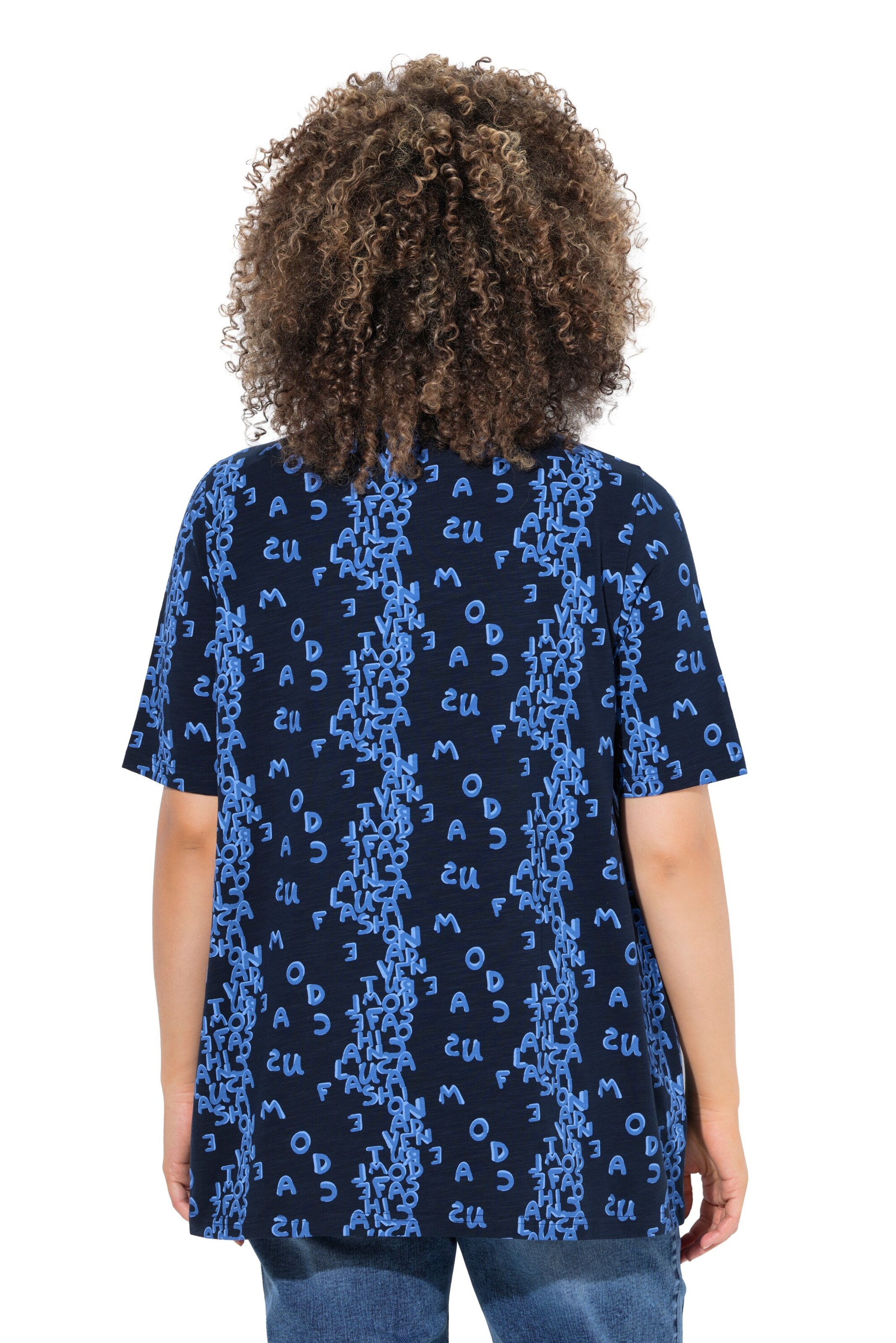 Ulla Popken Shirt in Blau