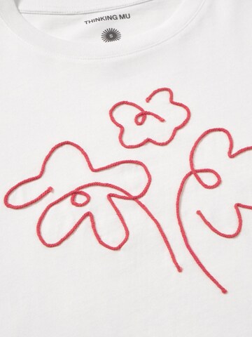Thinking MU T-shirt 'Lucia' i beige