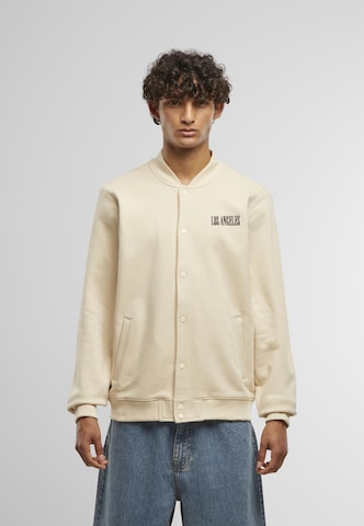 Mister Tee Jacke 'Los Angeles EMB' in Beige