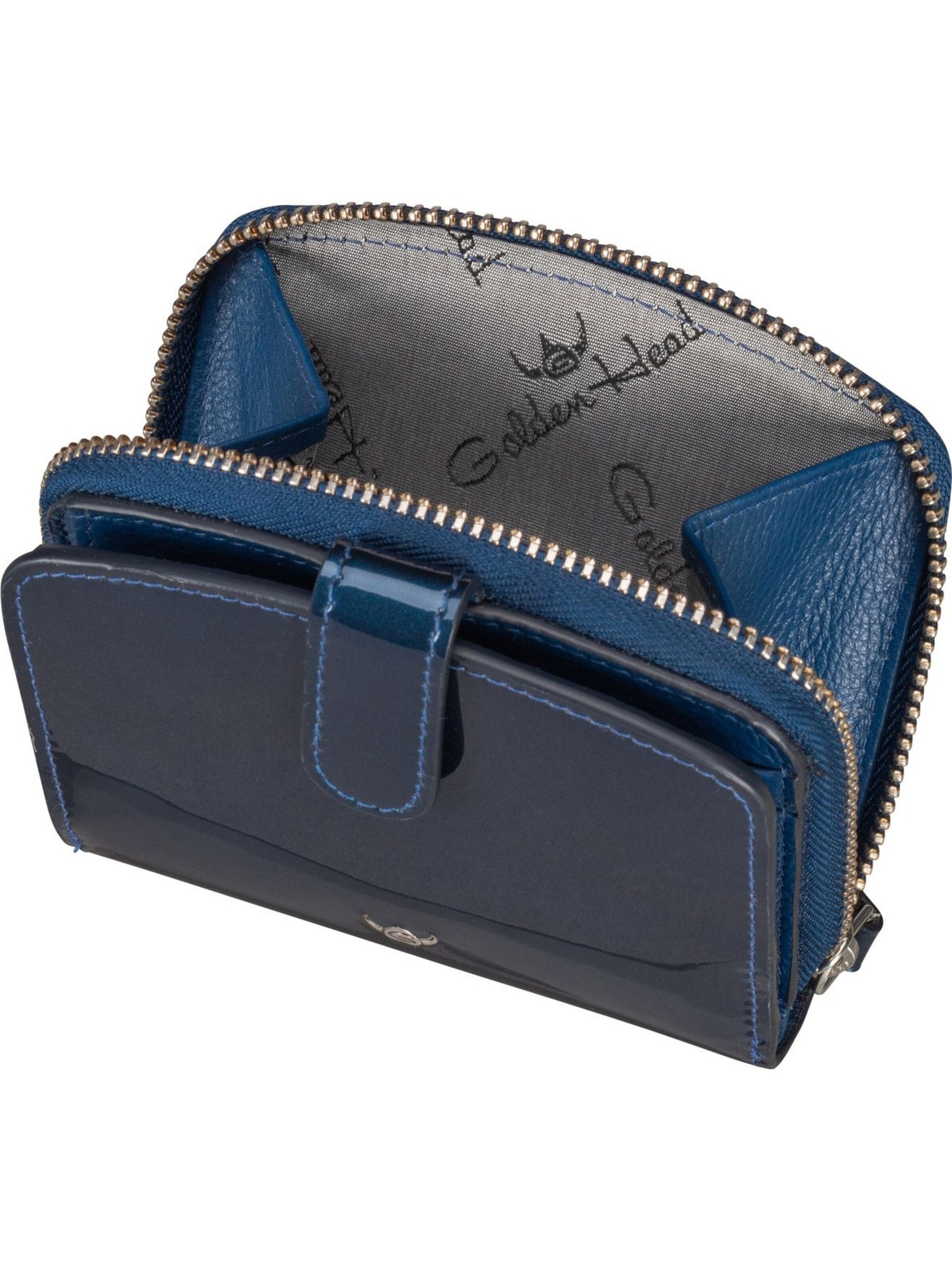 Porte-monnaies 'Carrara' GOLDEN HEAD en bleu