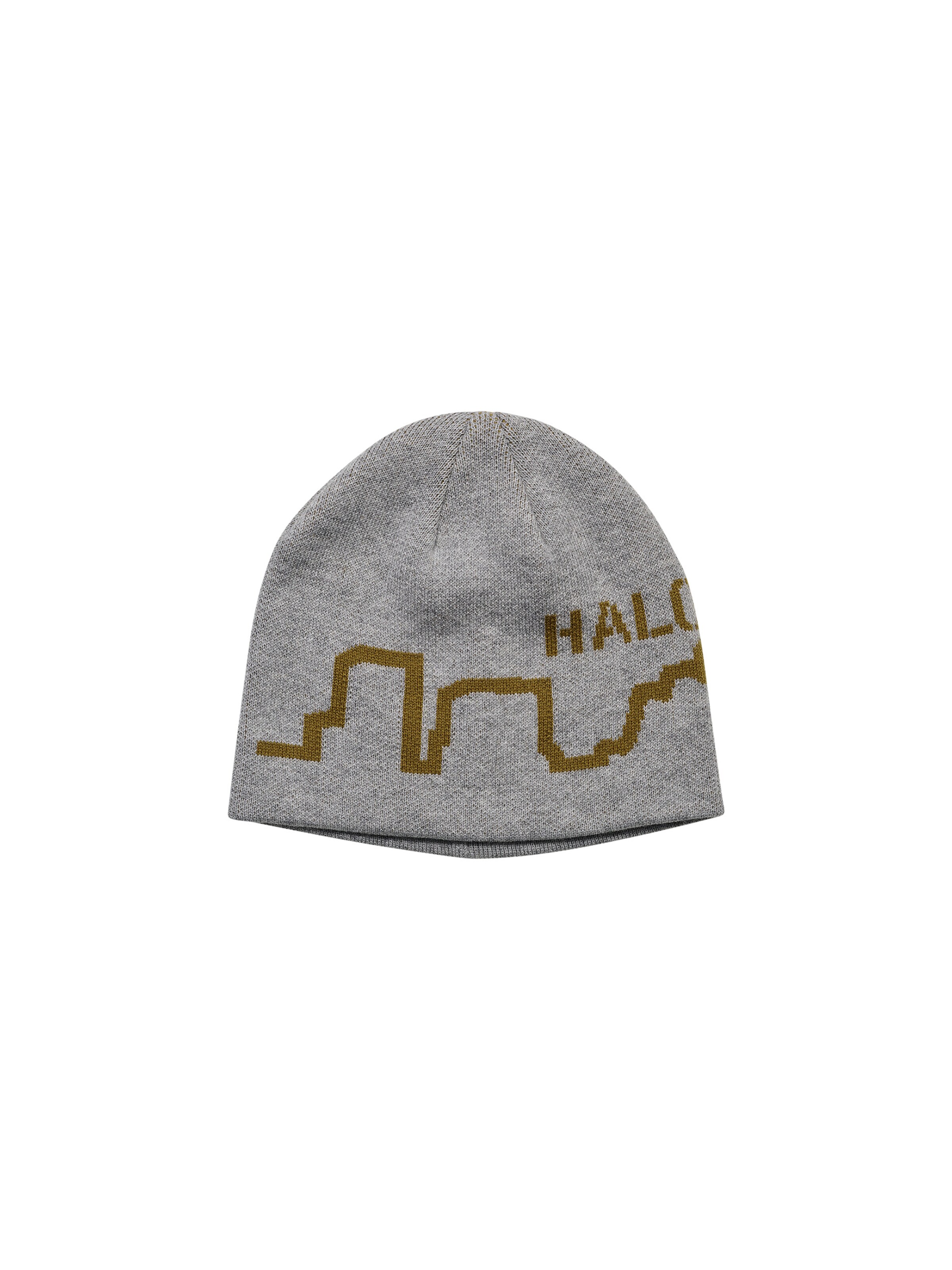 HALO Beanie in Grey: front