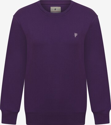 DENIM CULTURE Sweatshirt 'Felicity' in Purple: front