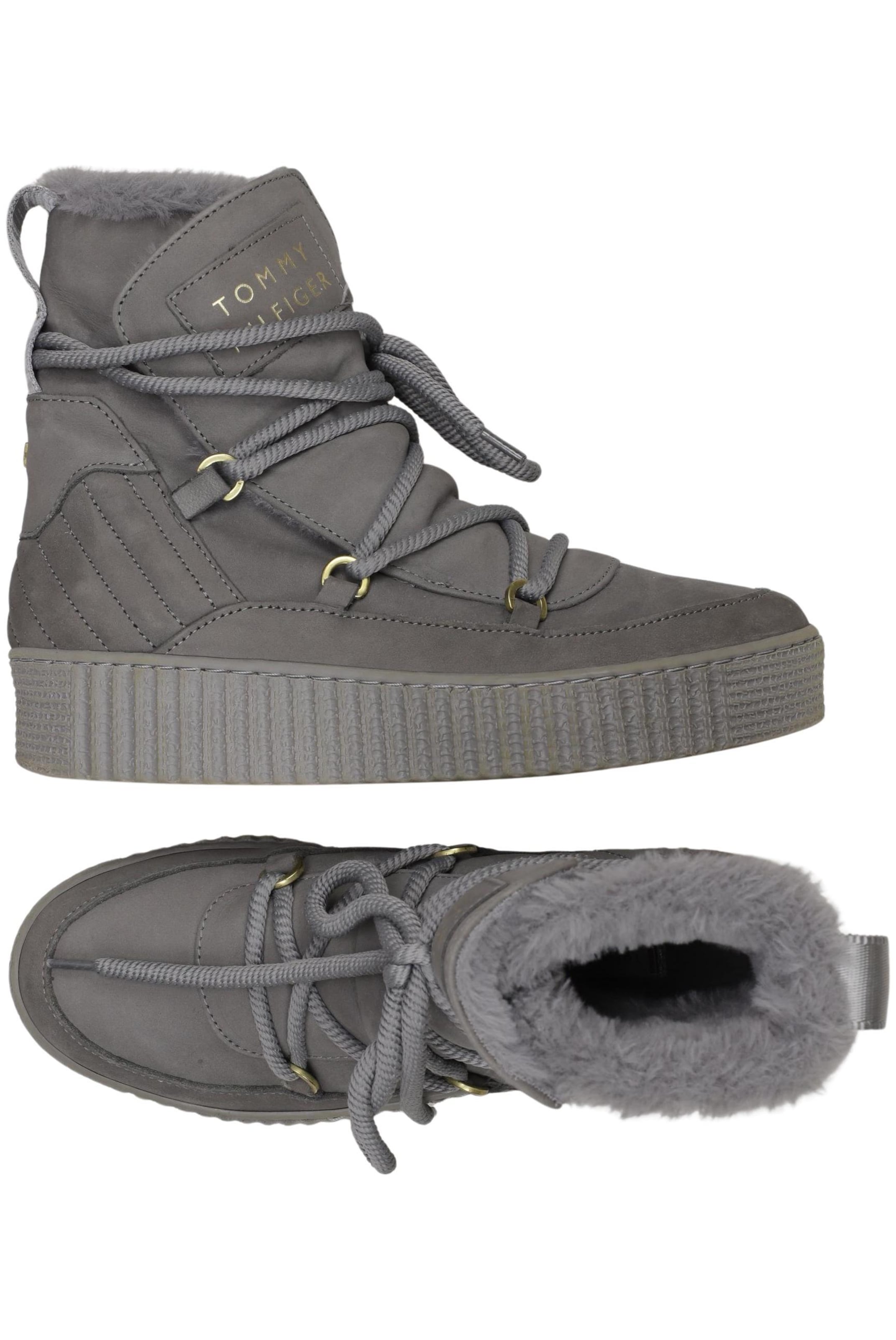 TOMMY HILFIGER Stiefelette 37 in Grau: Vorderseite