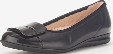 GABOR Ballet Flats in Black: front