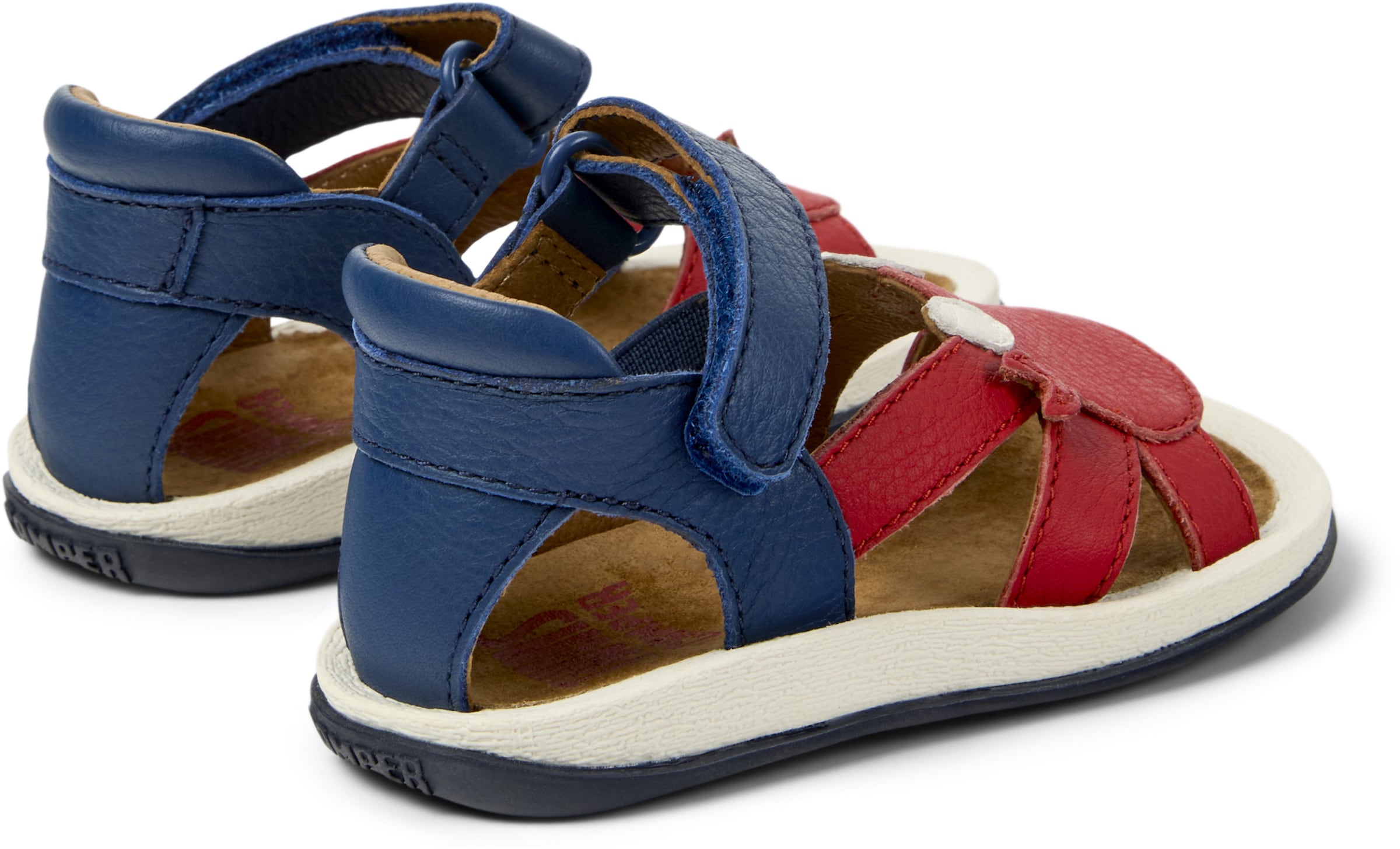 Sandalo 'Twins' di CAMPER in rosso