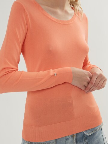 Influencer Sweter w kolorze pomarańczowy