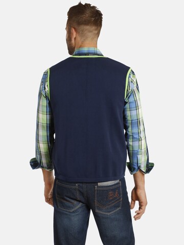 Jan Vanderstorm Knit Cardigan 'Vinny' in Blue