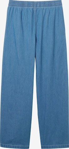 Wide leg Jeans de la TOM TAILOR pe albastru