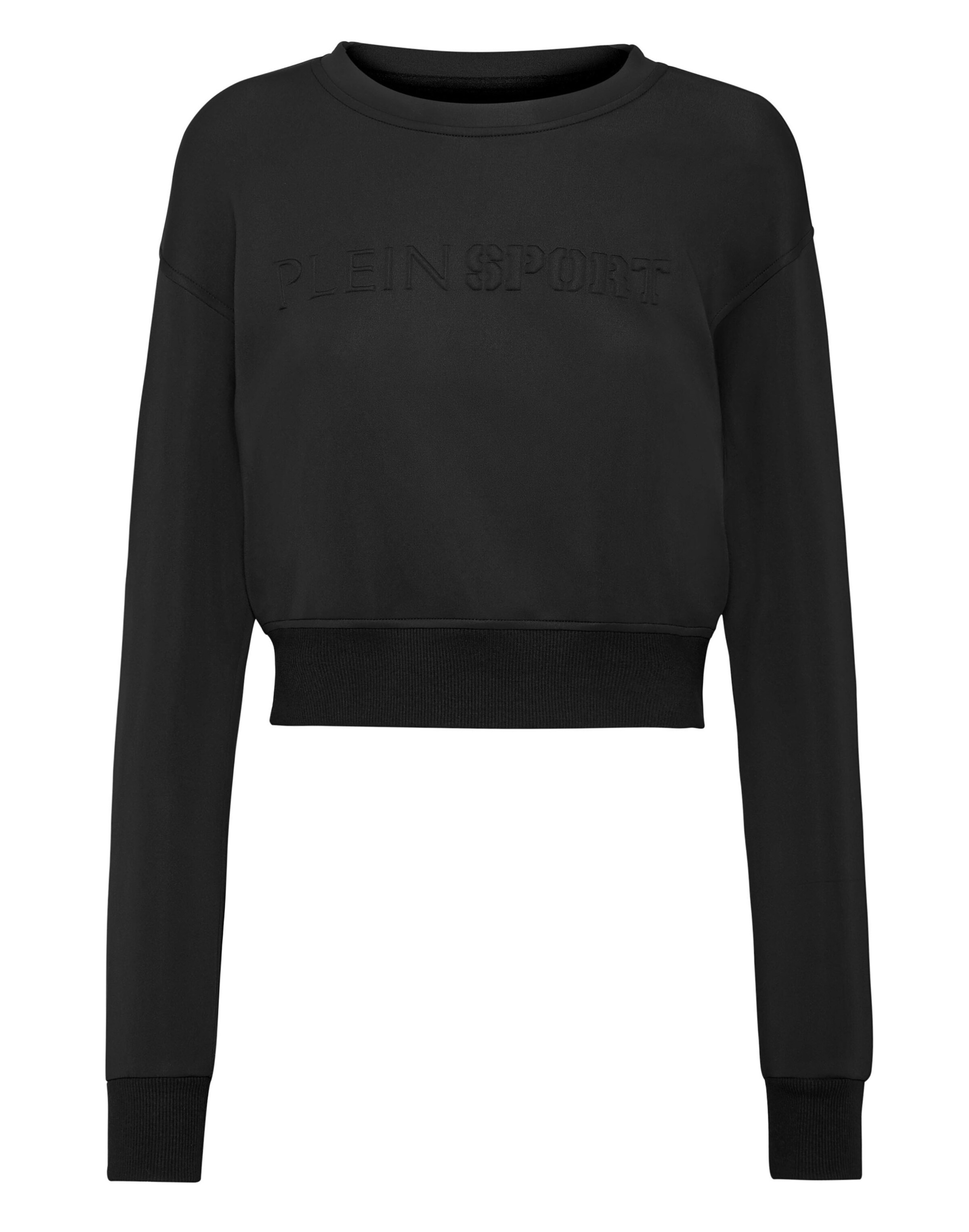 Plein Sport - Sweatshirt em preto: frente