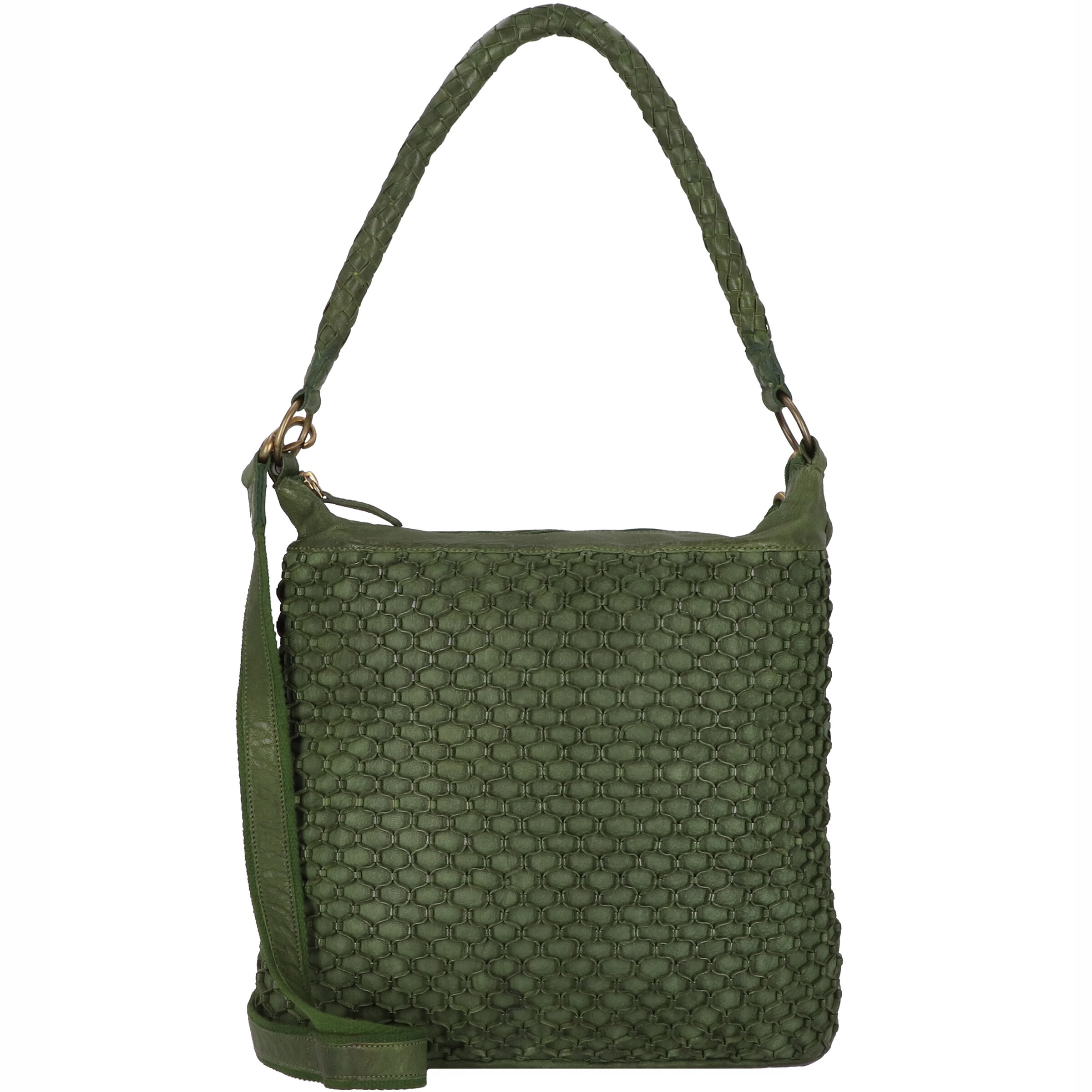 Greenland Nature Shoulder bag 'Femi & Nine' in Green: front