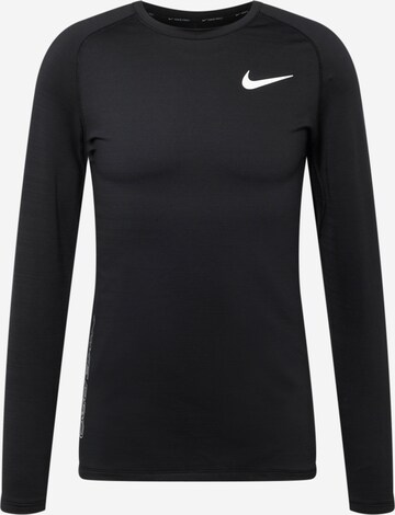 T-Shirt fonctionnel 'Pro' NIKE en noir : devant