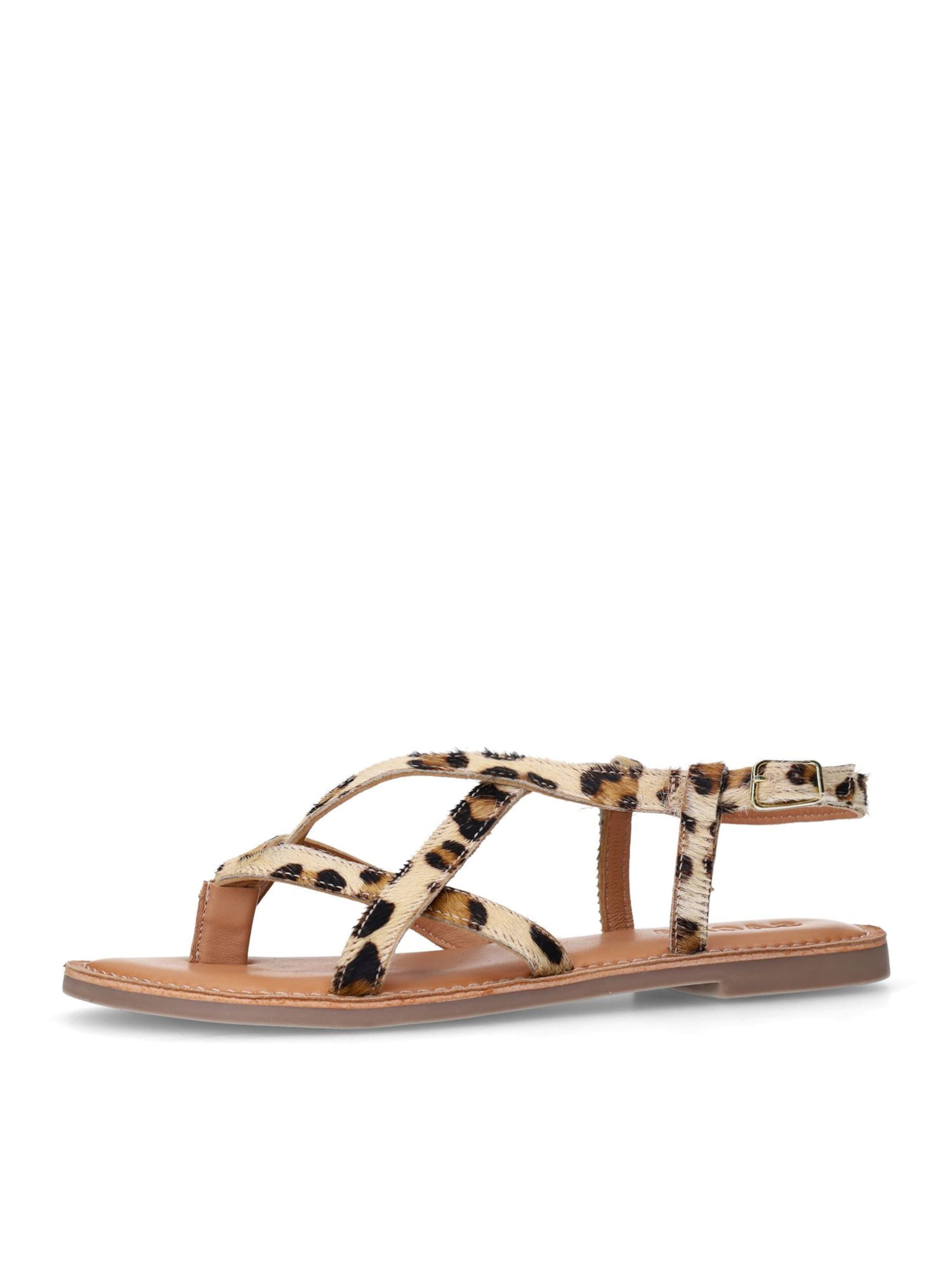 Tongs SACHA en beige : devant